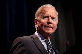 President Joe Biden presenting to the Press