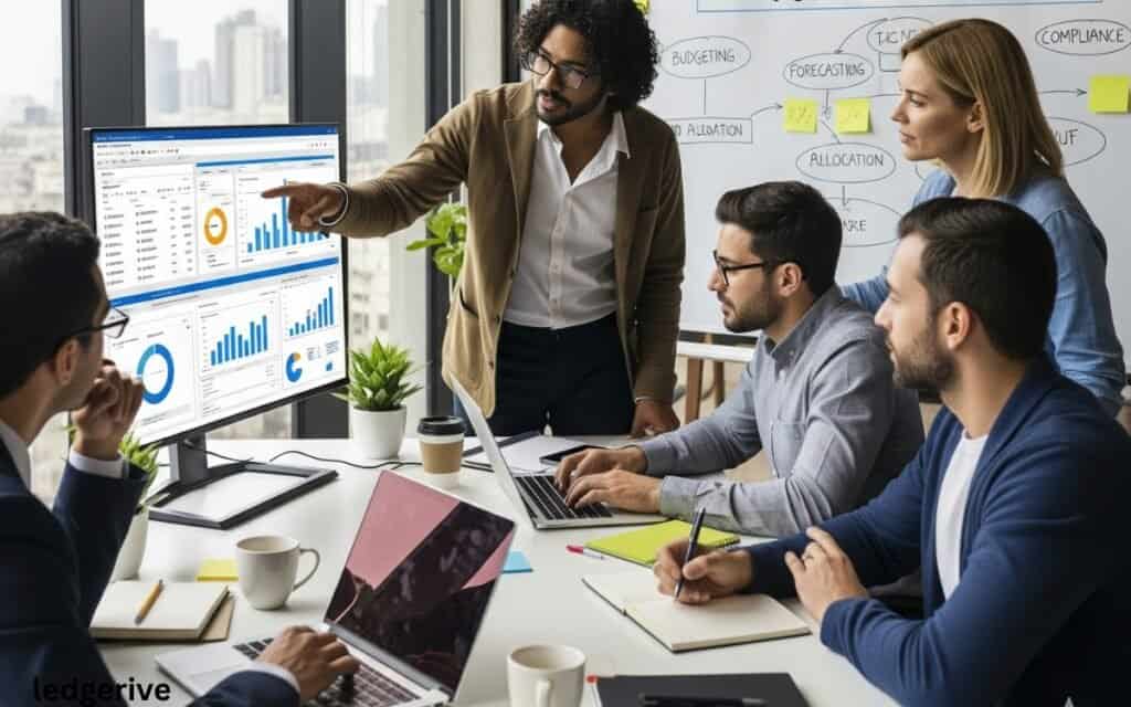Team working of Fractional Fractional CFO Services for Nonprofit