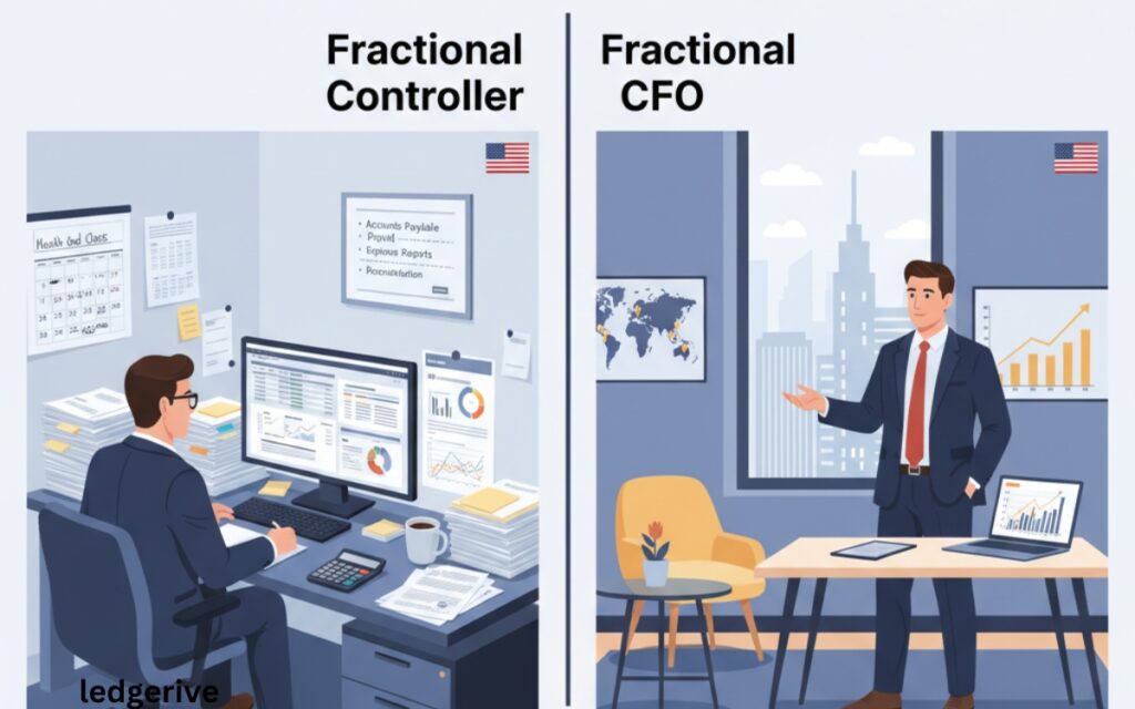 Fractional Controller vs Fractional CFO: Which Do You Need?