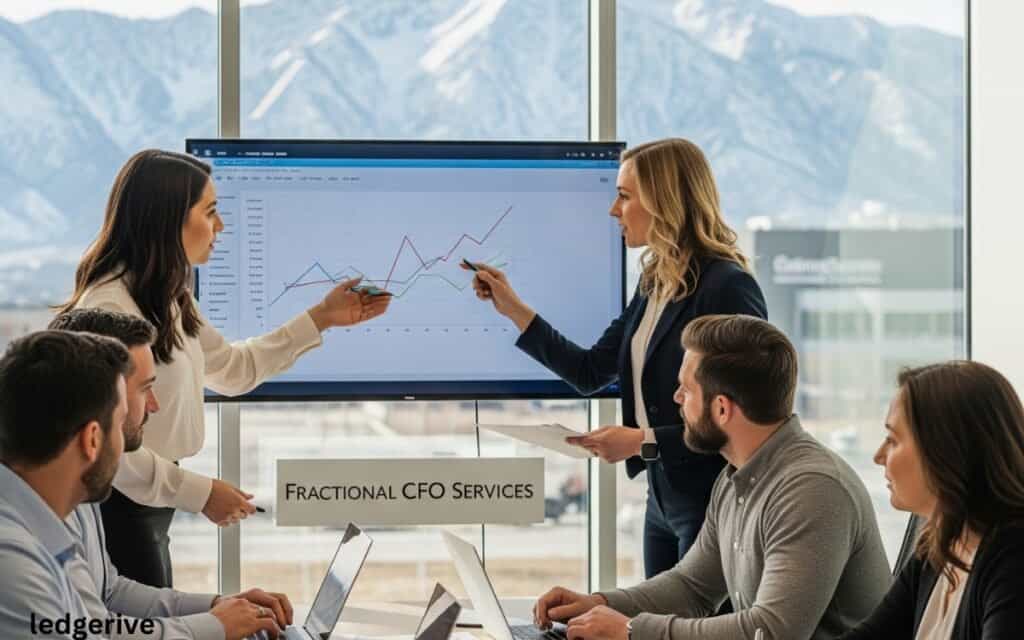 Team working of Fractional Fractional CFO Services fractional cfo Services utah