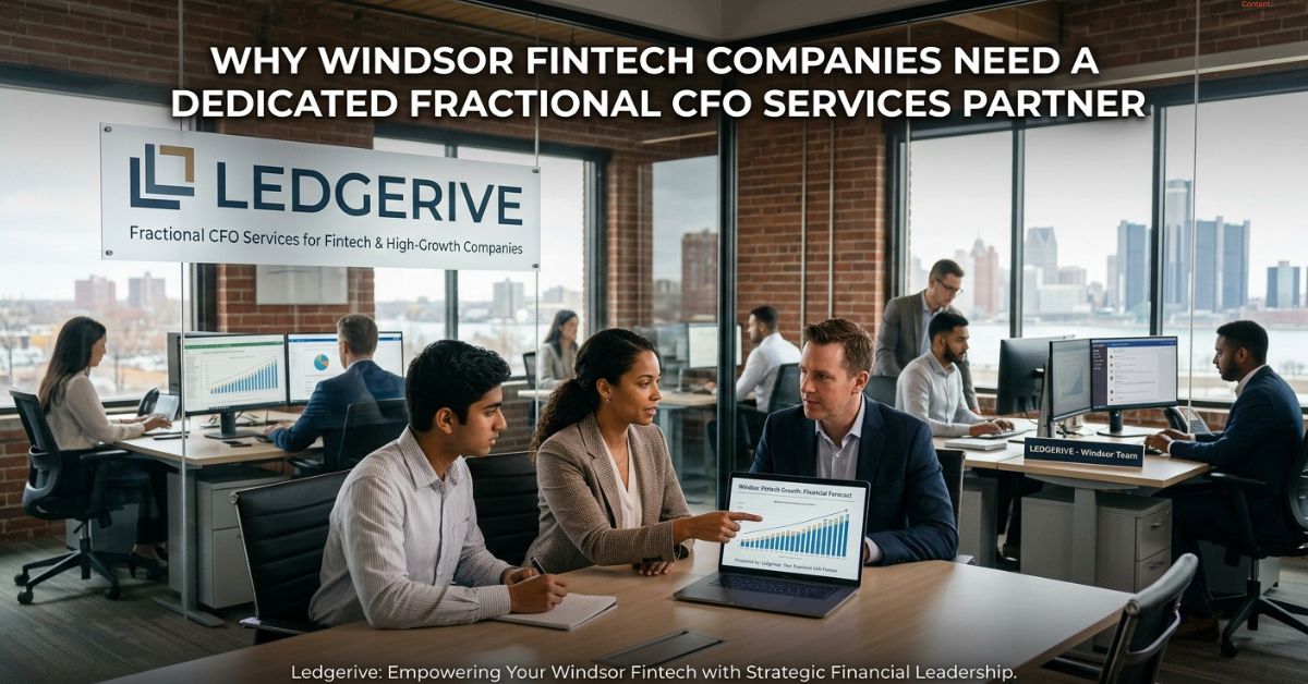 Employees are in meeting for fractional CFO services for fintech companies