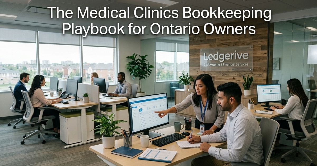 The Medical Clinics Bookkeeping Playbook for Ontario Owners