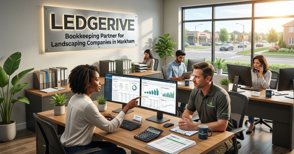 Why Landscaping Companies in Markham Need a Dedicated Bookkeeping Services Partner