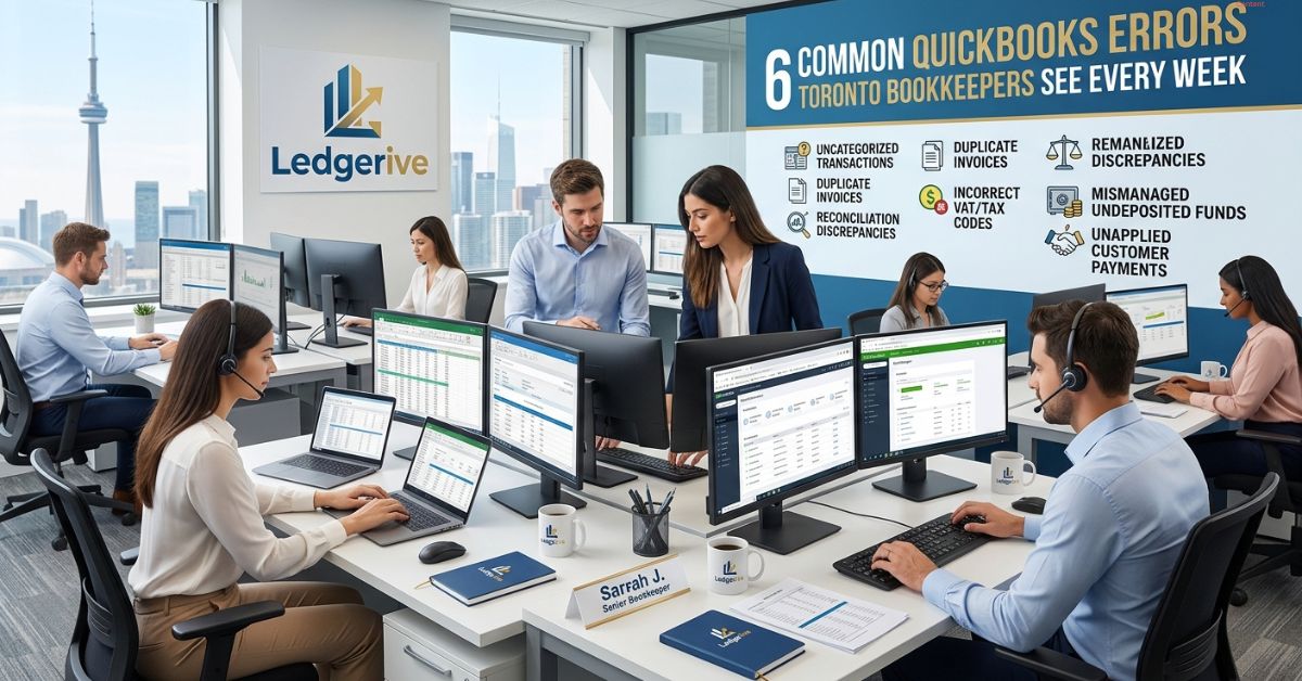 QuickBooks Errors Toronto Bookkeepers See Every Week