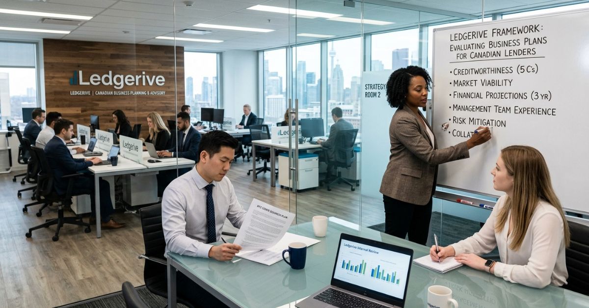 How Canadian Lenders Evaluate Business Plans A Framework